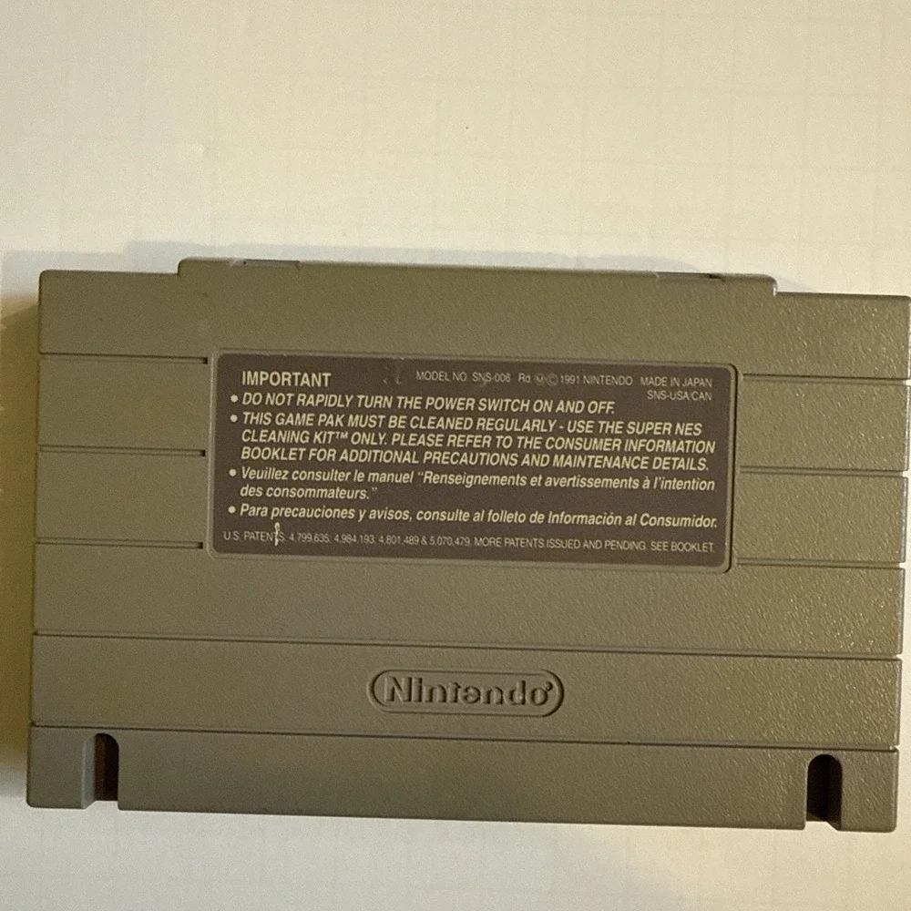 Super Nintendo SNES Mario Paint Cartridge Not Tested Original Owner As Is No Pen